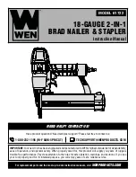 Preview for 1 page of Wen 61722 Instruction Manual