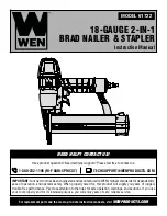 Предварительный просмотр 1 страницы Wen 61722 Instruction Manual