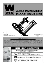 Preview for 1 page of Wen 61741 Manual
