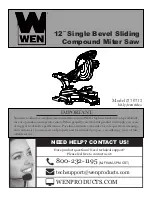 Preview for 1 page of Wen 70712 Instruction Manual