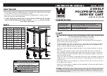 Wen 73162 Instruction Manual preview