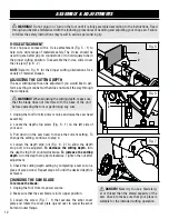 Предварительный просмотр 12 страницы Wen CM1446 Instruction Manual