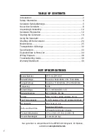 Preview for 2 page of Wen DF1100 Manual