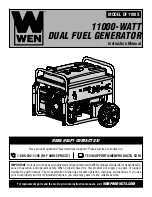 Preview for 1 page of Wen DF1100X Instruction Manual