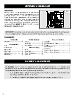 Предварительный просмотр 12 страницы Wen DF1200X Instruction Manual