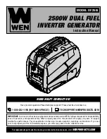 Wen DF250i Instruction Manual предпросмотр