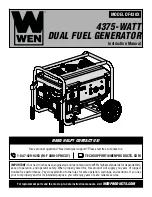 Предварительный просмотр 1 страницы Wen DF430X Instruction Manual