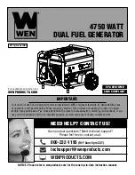 Preview for 1 page of Wen DF475 Manual