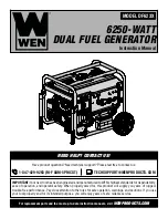 Preview for 1 page of Wen DF623X Instruction Manual