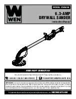 Wen DW6394 Instruction Manual preview