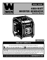 Предварительный просмотр 1 страницы Wen GN400i Instruction Manual