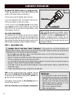 Предварительный просмотр 14 страницы Wen GN400i Instruction Manual