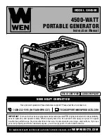 Предварительный просмотр 1 страницы Wen GN4500 Instruction Manual