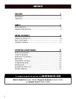 Preview for 2 page of Wen GN4500 Instruction Manual