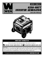 Wen GN625iX Instruction Manual предпросмотр