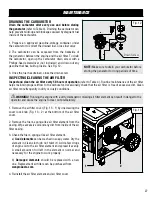 Предварительный просмотр 27 страницы Wen GN875i Instruction Manual