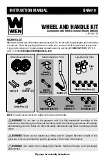 Preview for 1 page of Wen GNA410 Instruction Manual
