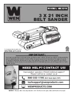 Wen HB3216 Manual preview