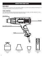 Preview for 8 page of Wen HG1022 Manual