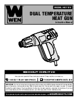 Wen HG112V Instruction Manual preview