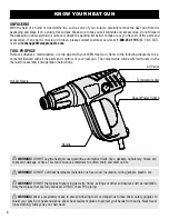 Preview for 8 page of Wen HG112V Instruction Manual