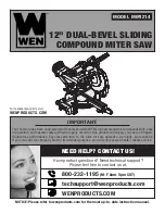 Preview for 1 page of Wen MM1214 Operator'S Manual