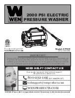 Предварительный просмотр 1 страницы Wen PW19 Manual