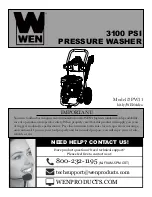 Preview for 1 page of Wen PW31 Manual