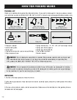 Preview for 10 page of Wen PW3100 Manual