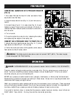 Preview for 14 page of Wen PW3100 Manual