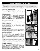 Preview for 9 page of Wen RT6033 Instruction Manual