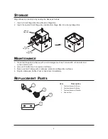 Предварительный просмотр 8 страницы Wenger 029A105 Owner'S Manual