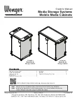 Preview for 1 page of Wenger 1-Column Owner'S Manual