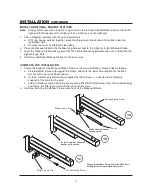 Предварительный просмотр 12 страницы Wenger 5-light 30" Studio Makeup Station Installation Instructions Manual