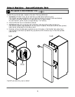 Preview for 38 page of Wenger AcoustiCabinets Series Assembly Instructions Manual