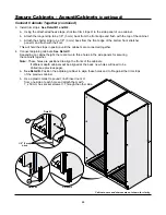 Preview for 44 page of Wenger AcoustiCabinets Series Assembly Instructions Manual