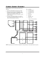 Preview for 5 page of Wenger Corner Cabinet Assembly Instructions Manual