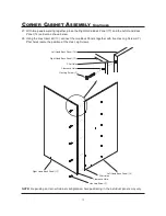 Preview for 13 page of Wenger Corner Cabinet Assembly Instructions Manual