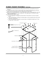 Preview for 16 page of Wenger Corner Cabinet Assembly Instructions Manual