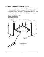 Preview for 20 page of Wenger Corner Cabinet Assembly Instructions Manual