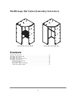 Preview for 33 page of Wenger Corner Cabinet Assembly Instructions Manual