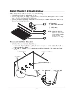 Preview for 35 page of Wenger Corner Cabinet Assembly Instructions Manual