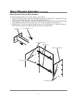 Preview for 38 page of Wenger Corner Cabinet Assembly Instructions Manual