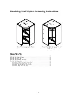 Preview for 41 page of Wenger Corner Cabinet Assembly Instructions Manual