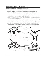 Preview for 47 page of Wenger Corner Cabinet Assembly Instructions Manual