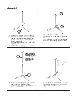 Предварительный просмотр 3 страницы Wenger Director's Stand Assembly Instructions