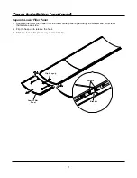 Предварительный просмотр 11 страницы Wenger Diva Acoustical Tower Installation Instructions Manual