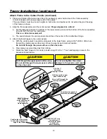 Предварительный просмотр 13 страницы Wenger Diva Acoustical Tower Installation Instructions Manual