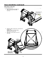 Предварительный просмотр 15 страницы Wenger Diva Acoustical Tower Installation Instructions Manual