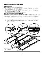 Предварительный просмотр 16 страницы Wenger Diva Acoustical Tower Installation Instructions Manual